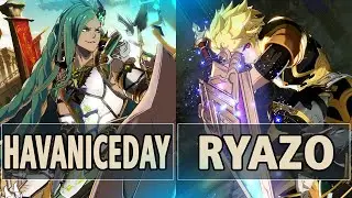 GBVSR:🔥Havaniceday (Beelzebub) Vs Ryazo (EX Gran)🔥| High Level Gameplay.