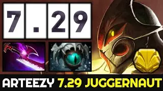 ARTEEZY Juggernaut in 7.29 New Patch &mdash; Silver Edge Situational Build