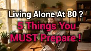 Living Alone at 80? Here&rsquo;s What You MUST Prepare For!