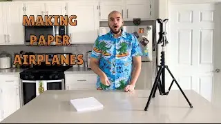 I ATTEMPT MAKING PAPER AIRPLANES