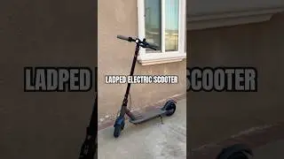 How to use the ladped LP80/Review #electric #scooter #review #howto