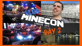 Minecon2015 Vlog: Day #2 Mindcrack party & Dodgems w/Hermitcrafters