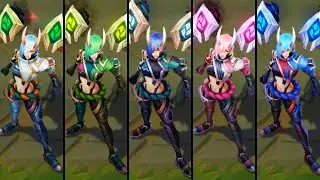 All Inkshadow Kai'Sa Chromas | League of Legends