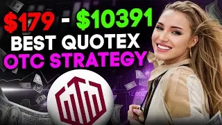 BEST BINARY OPTIONS OTC TRADING STRATEGY $179 TO $10391 | Quotex OTC 15 sec strategy