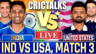 🔴 India vs United States, World Cup, Live Cricket Live Match Today Scores Commentary Last 9 Overs