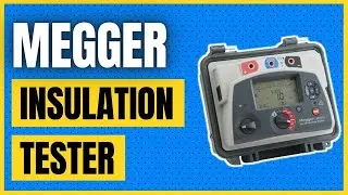 Megger MIT515-US Insulation Tester, 10 Teraohms Resistance, 5kV Multi-Range Test Voltage