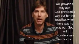 Challenges - No Way Out. Feeling trapped, God will provide the way out