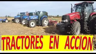 DEMOSTRACION DE TRACTORES EN ACCION NEW HOLLAND & CASE IH SUR DE SONORA MEXICO CALIDAD & CALIDEZ NH