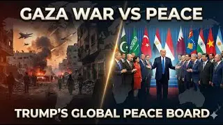 Gaza War vs Peace: Trump&rsquo;s New Global Peace Initiative (2026) | World Is Watching