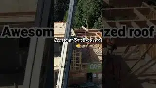 Panelized roof system 👍🛠🏡 Builder: RDC Fine Homes