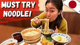 Trying Japan's No. 1 Fast Food Udon Noodle