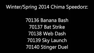 2014 LEGO Legends of Chima SPEEDORZ rumored set list! BATS!