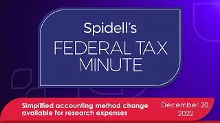 Podcast: Simplified accounting method change available for research expenses