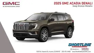 2025 GMC Acadia Denali 360 Color Palette | Shortline GMC in Denver