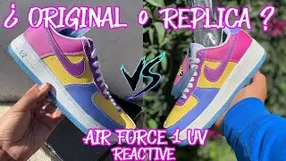 Air Forcé 1 UV Reactive ¿Cuál compro ORIGINAL o RÈPLICA?