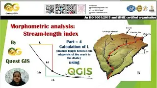 Part 4 - Morphometric analysis: Stream length-gradient index: Calculation of L