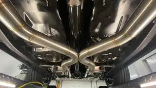 Custom Trans Am hand built exhaust system