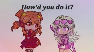 How'd you do it? (Featuring my ocs: Flamme and Kyupi Garu)