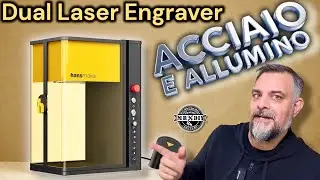 Nuovo HANSMAKER D1 ULTRA: Dual 30W fibra + 20W diodo ideale per maker e artigiani. incisore Laser
