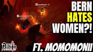 Fire Staff vs Battle Axe | BernStoneTV Hates Women?! ft. MomoMonii | Albion Online Funny Clips