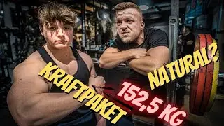 Mit 15 Jahren 152,5 Kg Bankrücken - ist das NATURAL? Reaktion auf Manuel Haas & Simon Petersen