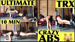 TRX exercises/ Suspension training exercises/ intense abs routine/ TRX suspension training.