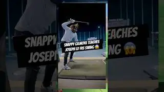 Pro LONG DRIVER Learns The SNAPPY GILMORE Swing 🚀😱 #golf #fyp @Snappygilmore_