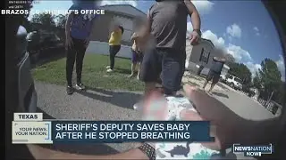 Texas Sheriff&rsquo;s Office deputy saves infant&rsquo;s life
