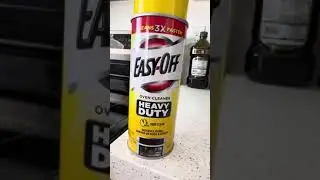 Easy Off Heavy Duty Oven Cleaner Spray: Require A Single Scrub To Remove The Stain