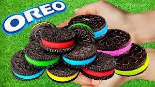 The Ultimate 🌈 Colorful Crunchy Oreo Experiment Machine: 👀 Taste Testing Extravaganza!