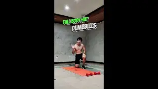 Full Body HIIT Training with Dumbbells