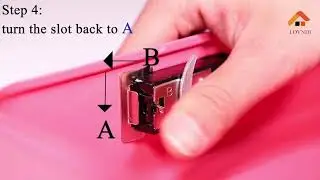 Lovndi Cash Box with Money Tray and Lock