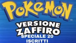 POK&Eacute;MON ZAFFIRO SPECIALE 20 ISCRITTI EPISODIO 11 PERCORSO 118 &Egrave; ARRIVO ALL'ISTITUTO METEO