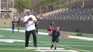 Team Jack Trifecta: Plano's Rex Burkhead hosts youth football camp