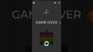 Color Ball Bounce Game Free Source Code in HTML5 #freesourcecode #shorts #short  #shortvideo