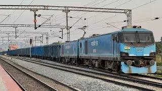 17 in 1 Superfast Diesel & electric actions on Bengaluru, Hubli, Shimogga line | Crazy WAP7 & WDP4D 