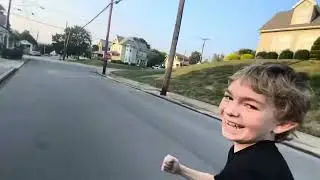 Vlog number 1! (Ding dong ditching in the hood bad ending )