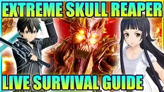 Extreme Skull Reaper Guide to Survival! 20/20 Perfect Run, Attack Patterns, Pitfalls! | SAOFD