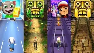 Subway Surfers 🆚 Talking Tom 🆚 Temple Run 🆚 Sonic Dash 🌪️ Ultimate Run Battle!