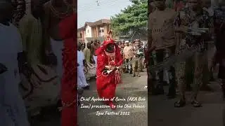 Igue Festival of the Edo Tribe of Nigeria #shorts #nigeria