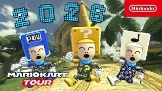 Mario Kart Tour — концепция новогоднего тура 2026 года