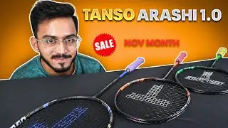TANSO Arashi 1.0 Badminton Racket Review | Diwali Sale 🔥
