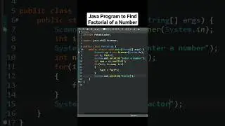 Factorial Program in Java | Pahadi Coder