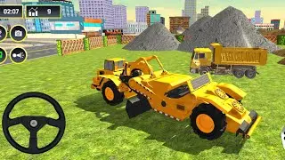Real Road Construction Simulator | Road Construction JCB Game 3D 