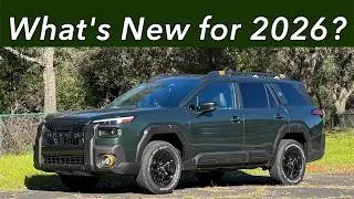 Внимательно изучите новый Subaru Outback Wilderness 2026 года! Он полон практичных решений.
