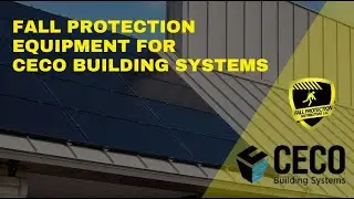 Fall Protection for Ceco Building Systems | Compatible Safety Anchors for Standing Seam Roofs