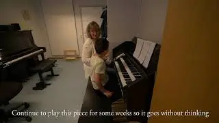 RPT&ndash;Relaxed playing technique. Suzuki organ lessons. Episode 4. Lucas, 8 years old.