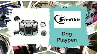 Foldable and Portable Indoor Outdoor Pets Playpen