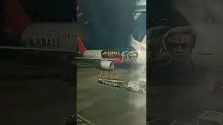 Spotted Thalaiva #superstar #rajanikanth #dabolim #airasiakabali #airasiaflight #shortvideo #kabali