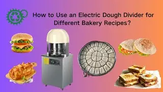 Bakery Pizza Bread Dough Divider Machine | Electric Dough Divider for Hamburger Toast French Bread